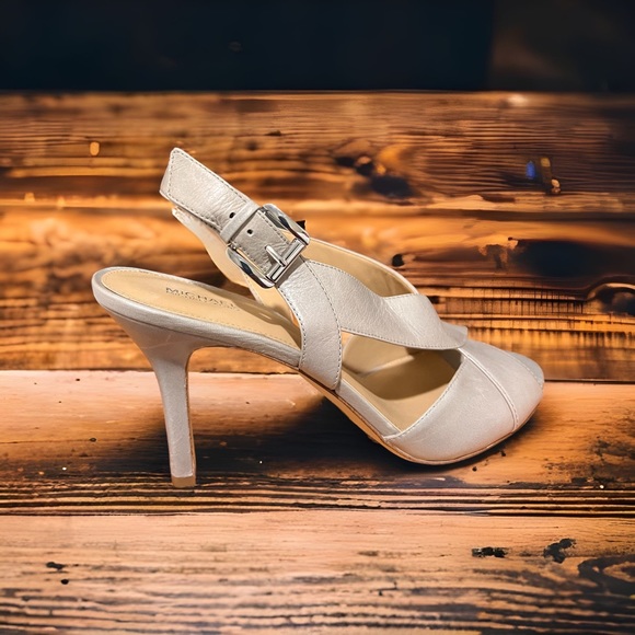 MICHAEL KORS HEELS, in Grey size 11 M- Gray - Picture 4 of 6